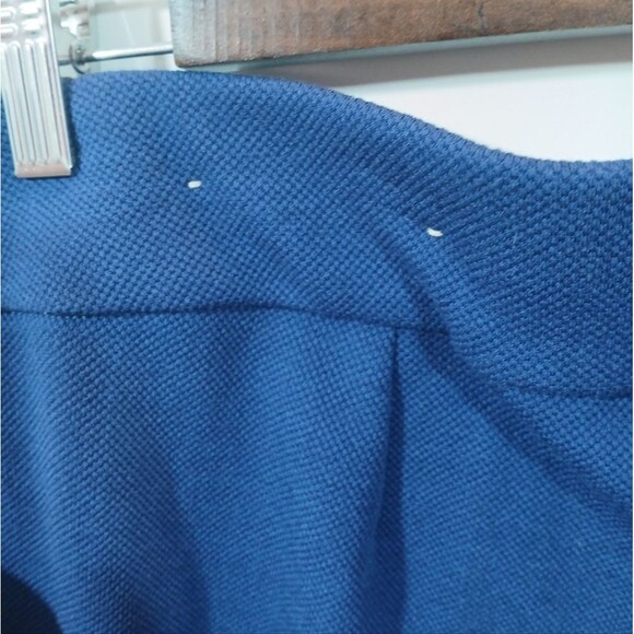 Chico's Dark Blue Flared Business/Career Pants Grommet Accent - Picture 5 of 11